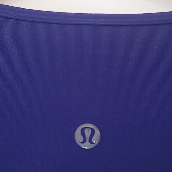 Lululemon City Bound Long Sleeve Soft Tee Shirt Emperor Blue Size 4 - Picture 7 of 10